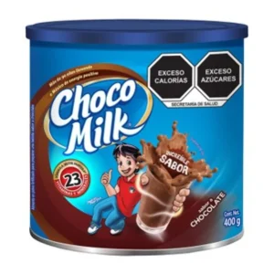 Chocolate en Polvo Chocomilk Enriquecido Lata 400 Gr