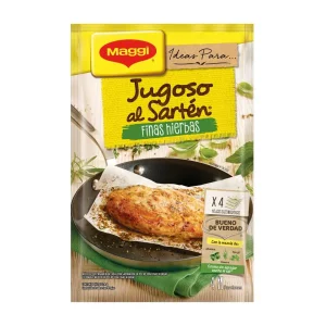 Hojas Sazonadoras Maggi Jugoso Al Sartén Finas Hierbas 23.4 Gr