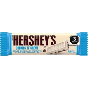 Chocolate Hersheys Barra Cookies & Cream 20 Gr