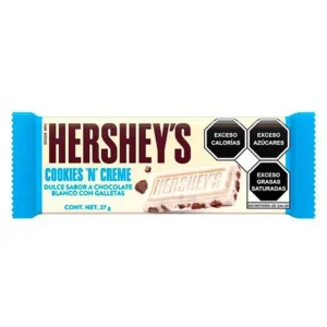 Chocolate Hersheys Barra Cookies & Cream 27 Gr