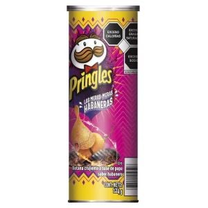 Botana Papas Pringles Habanero 124 Gr