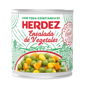 Ensalada De Vegetales Herdez 220 Gr