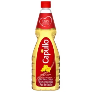 Aceite Capullo 100% Canola 755 Ml