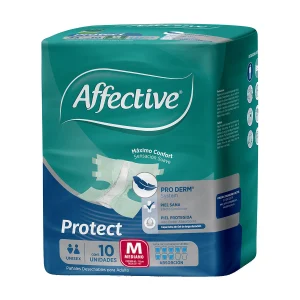 Pañales Para Adulto Affective Protect Mediano 10 Pzas