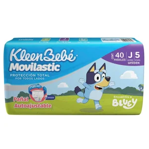 Pañales Klenbebé Movilastic Jumbo 40 Pzas