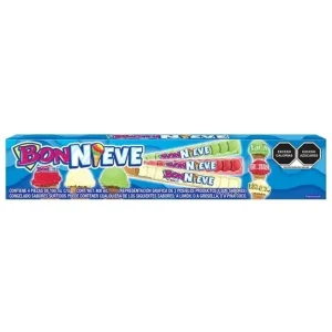 Dulce Congelado Bonice Bonnieve Mix 4 Pzas